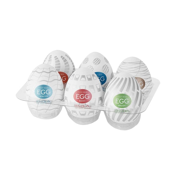 Набір мастурбаторів-яєць Tenga Egg New Standard Pack (6 яєць) , SO5493 SO5493 фото