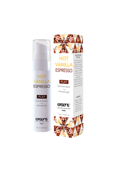 Возбуждающий гель EXSENS AROUSAL GEL HOT VANILLA ESPRESSO 15ML , T252341