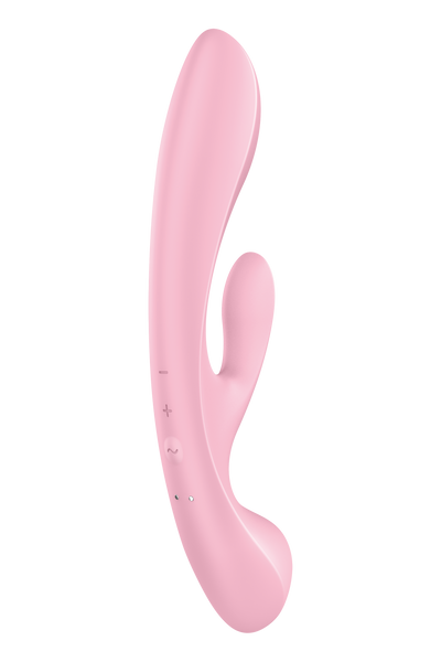 Двойной вибратор кролик SATISFYER TRIPLE OH PINK , T360465