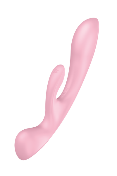 Двойной вибратор кролик SATISFYER TRIPLE OH PINK , T360465