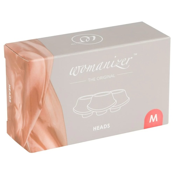 Сменные насадки на Womanizer Premium, Liberty, Starlet, Classic, малиновый, размер М , WZ92RBM100