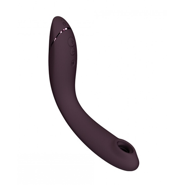 Вібратор для точки G c вакуумною стимуляцією Womanizer OG Aubergine, W44123