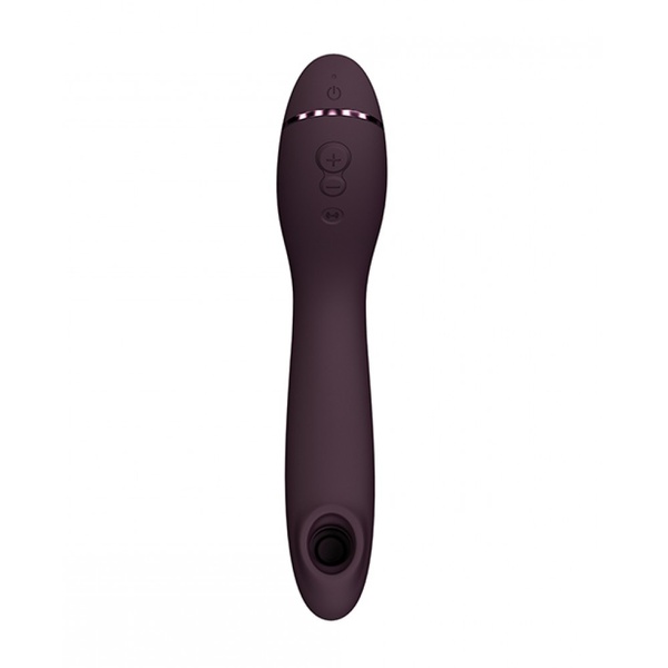 Вибратор для точки G c вакуумной стимуляцией Womanizer OG Aubergine , W44123