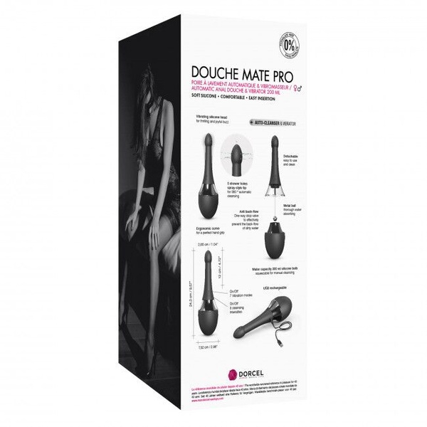 Автоматический анальный душ-вибратор Dorcel Douche Mate Pro SO5532 SO5532 фото