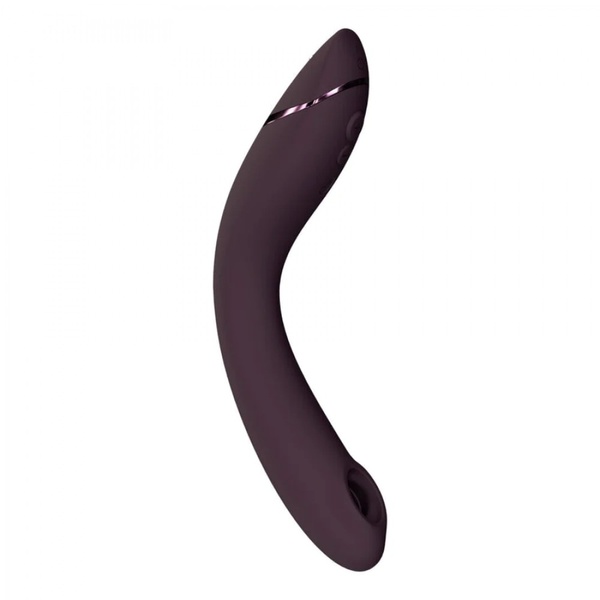 Вібратор для точки G c вакуумною стимуляцією Womanizer OG Aubergine, W44123