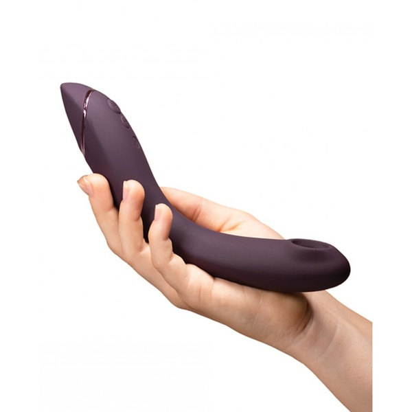 Вібратор для точки G c вакуумною стимуляцією Womanizer OG Aubergine, W44123