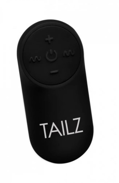 Анальная пробка хвостик с вибрацией Tailz Vibrating Anal Plug With Tail - Fox , XR33741