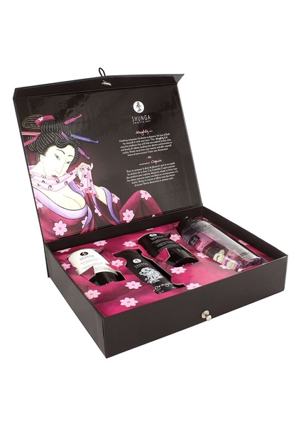 Подарочный набор Shunga NAUGHTY Cosmetic Kit: смазка и стимулирующие средства для него и для нее SO6896 SO6896 фото