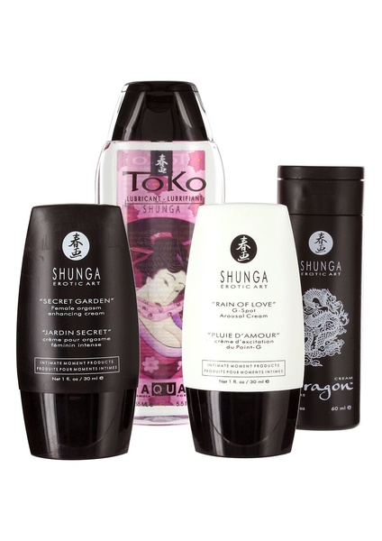 Подарунковий набір Shunga NAUGHTY Cosmetic Kit: змазка та стимулювальні засоби для нього та для неї , SO6896 SO6896 фото