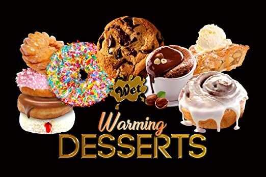 Съедобный лубрикант 4 в 1 WET Warming Desserts Baked Gooey Chocolate 30 мл , WT43048