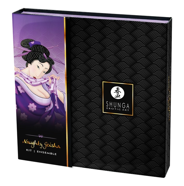 Набор возбуждающей косметики + вибопуля Shunga NAUGHTY GEISHA COLLECTION 31ML , T278269 T278269 фото