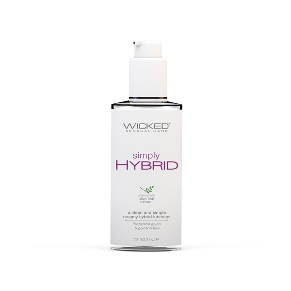 Лубрикант на водній/силіконовій основі WICKED SIMPLY HYBRID 70ML, T252140