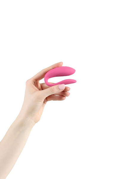 Смарт-вібратор для пар We-Vibe Sync Lite Pink, 10 віброрежимів, можна поєднувати з проникним сексом , SO8766 SO8766 фото