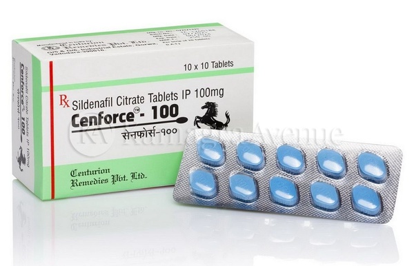 Збуджуючі таблетки для чоловіків CENFORCE 100 мг Силденафіл 10 таб LMOB88072 фото
