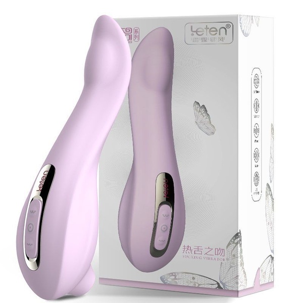 Вакуумний вібратор 3-в-1 Leten Sucking Vibrator (вакуум, вібрація, масажні рухи язичка) , SO3021 SO3021 фото