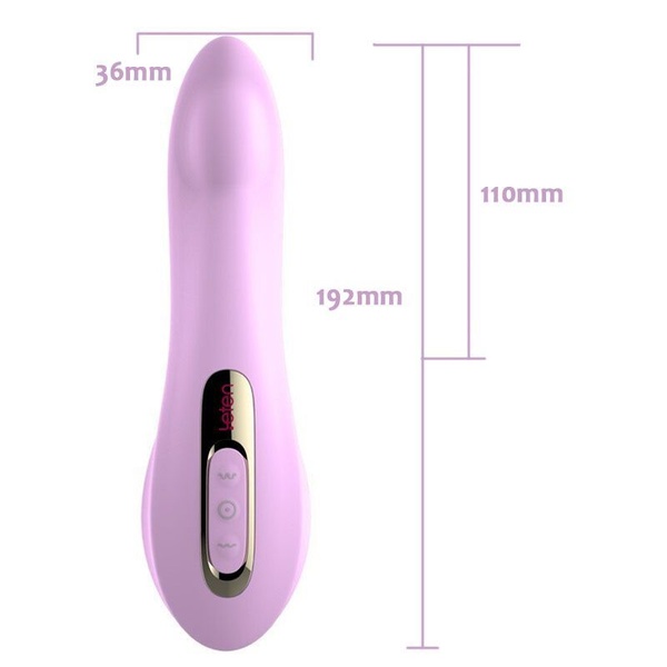 Вакуумний вібратор 3-в-1 Leten Sucking Vibrator (вакуум, вібрація, масажні рухи язичка) , SO3021 SO3021 фото