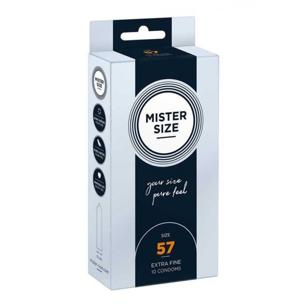 Презервативи Mister Size 57mm pack of 10, 4137390000 4137390000 фото