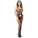 Комбинезон Daring Floral Suspender Bodystocking, D75250