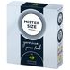 Презервативы Mister Size - pure feel - 49 (3 condoms), толщина 0,05 мм SO8033