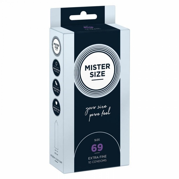 Презервативы Mister Size 69mm pack of 10 , 4138280000 4138280000 фото