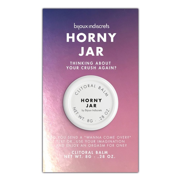 Бальзам для клитора Bijoux Indiscrets Horny Jar (Дрожи от удовольствия), разогревающий SO2915 SO2915 фото