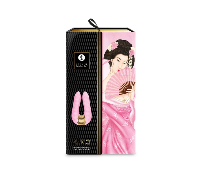 Вибратор для клитора Shunga Aiko Light Pink, гибкие кончики Розовый SO6901 SO6901 фото