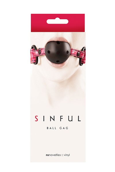 Кляп SINFUL BALL GAG , T280236