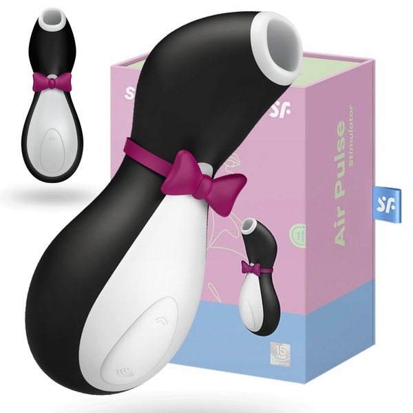 Вакуумный клиторальный стимулятор SATISFYER PRO PENGUIN , T360034