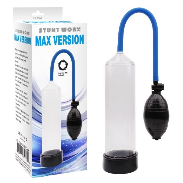 Помпа Max Version Penis Pump, Clear , CH65760