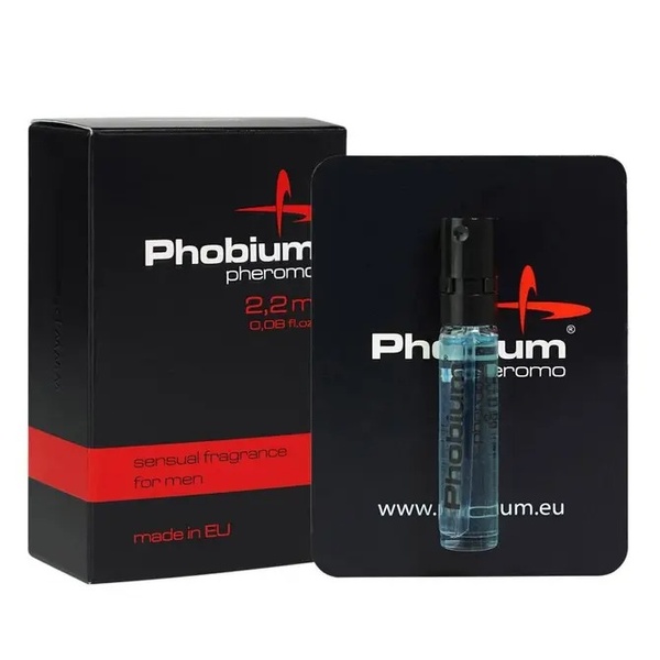 Духи з феромонами чоловічі Aurora PHOBIUM Pheromo for men, 2,2 мл , A71028