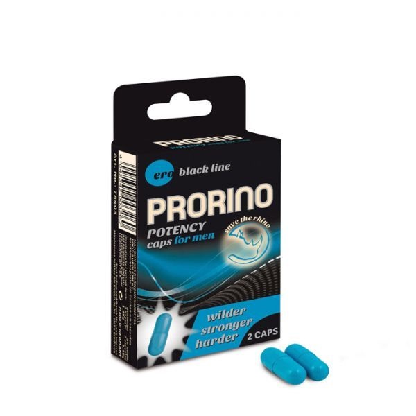 Капсули для потенції PRORINO Potency Caps for men, 2 шт LMOHOT78403 фото