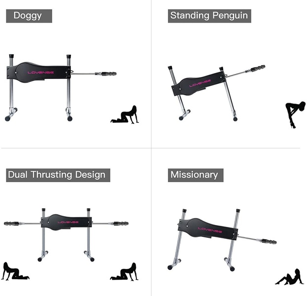 Секс машина керована через програму, автоматична та регульована Lovense Sex Machine, E32719