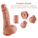 Ультрареалістичний фалоімітатор для секс-машин Hismith 8.3″ 2-layers Silicone Flesh Dildo, 2-шаровий , SO6204 SO6204 фото 2