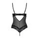 Боді з відкритими грудьми Passion Exclusive NORTH BODY S/M, black Чорний, PS24002 PS24002 фото 4