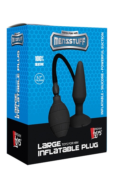 Надувний Анальний plug MENZSTUFF LARGE INFLATABLE PLUG , DT20837