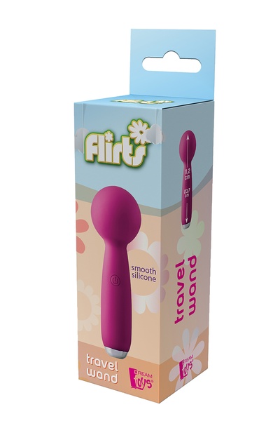 Міні вібратор мікрофон Dream Toys FLIRTS TRAVEL WAND PINK, DT21895