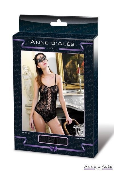 Боди-сетка Anne De Ales BAROQUE Black M/L Черный SO1935 SO1935 фото