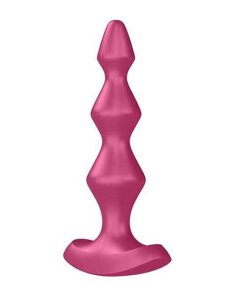 Анальний стимулятор-намистини з двома моторами Satisfyer Lolli-Plug 1 Berry , SO4925 SO4925 фото