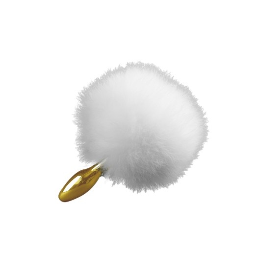 Анаальная пробка Upko Rabbit Fur Bunny Tail Small Butt Plug , U64231