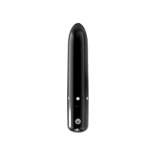 Вибропуля PowerBullet - Pretty Point Rechargeable Bullet Black Черный SO5564 SO5564 фото