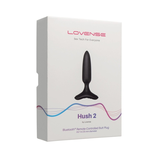 Анальная смарт-вибропробка Lovense Hush 2, размер XS SO6981 SO6981 фото