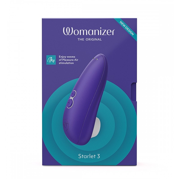 Вакуумный клиторальный стимулятор Womanizer Starlet 3 Indigo , W44085