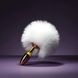 Анаальная пробка Upko Rabbit Fur Bunny Tail Small Butt Plug , U64231