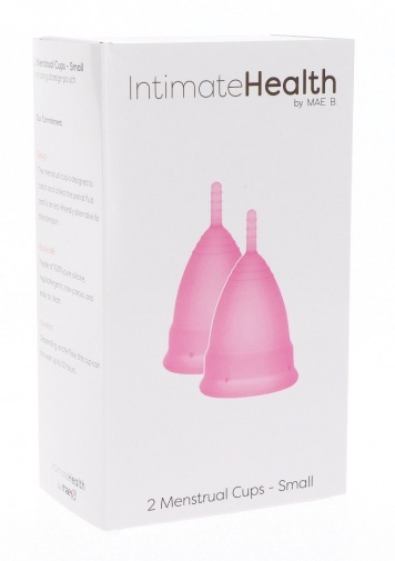 Менструальні чаші Mae B Menstrual Cups Size S - Pink , MB10950