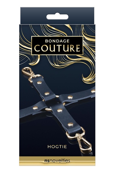 Хрестоподібний фіксатор NS Novelties BONDAGE COUTURE HOG TIE BLUE, T280885