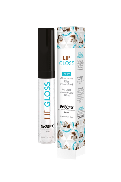 Блиск для оральних ласок EXSENS HOT KISS LIP GLOSS COCONUT 7,4ML, T252337