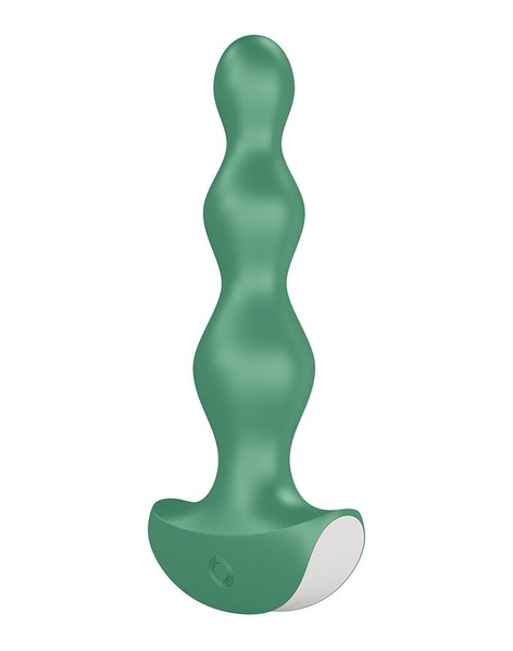 Анальный стимулятор-бусины с двумя моторами Satisfyer Lolli-Plug 2 Green SO4926 SO4926 фото