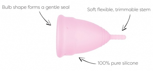 Менструальные чаши Mae B Menstrual Cups Size S - Pink , MB10950