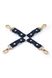 Крестообразный фиксатор NS Novelties BONDAGE COUTURE HOG TIE BLUE , T280885