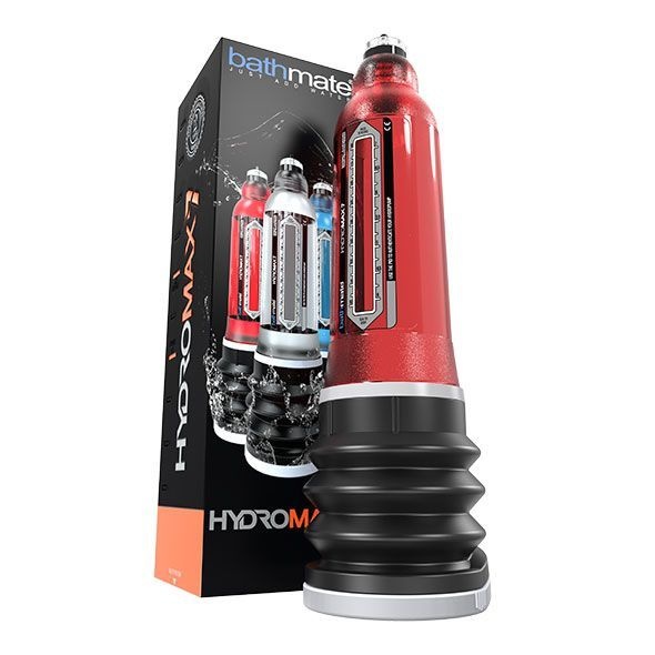 Гідропомпа Bathmate Hydromax 7 Red (X30), для члена довжиною від 12,5 до 18 см, діаметр до 5 см Червоний, HM-30-BR HM-30-BR фото